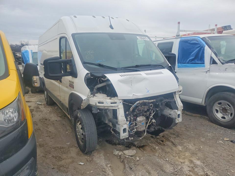 78964915 :رقم المزاد ، 3C6MRVJG5NE131012 vin ، 2022 Ram Promaster 3500 مزاد بيع