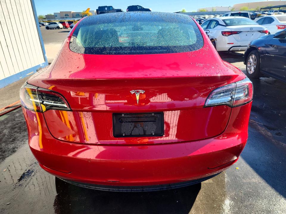 47102236 :رقم المزاد ، 5YJ3E1EA9NF369826 vin ، 2022 Tesla Model 3 مزاد بيع
