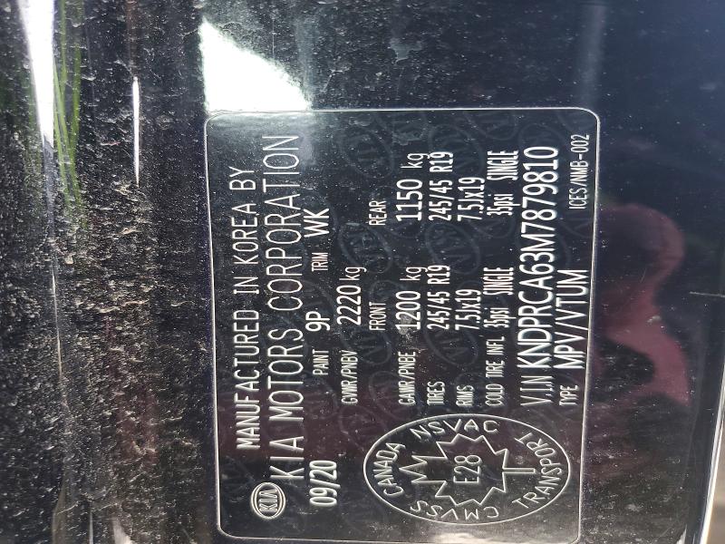 Продаж на аукціоні авто 2021 Kia Sportage, vin: KNDPRCA63M7879810, номер лоту: 79247615