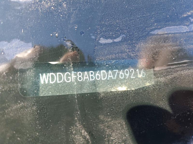 2013 Mercedes-benz C მანქანა იყიდება აუქციონზე, vin: WDDGF8AB6DA769216, აუქციონის ნომერი: 46524816