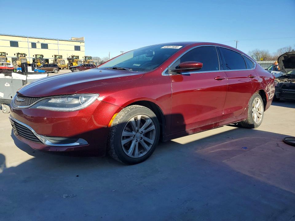 2015 Chrysler 200 მანქანა იყიდება აუქციონზე, vin: 1C3CCCAB1FN756054, აუქციონის ნომერი: 42017606