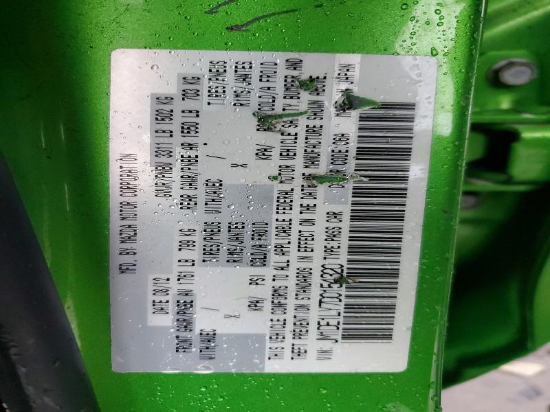 79487635 :رقم المزاد ، JM1DE1LY7D0154320 vin ، 2013 Mazda Mazda2 مزاد بيع