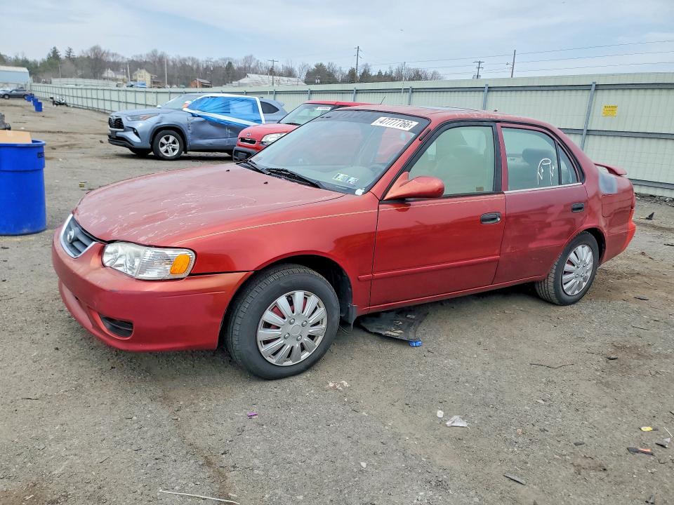 47777766 :رقم المزاد ، 2T1BR12E01C384821 vin ، 2001 Toyota Corolla مزاد بيع