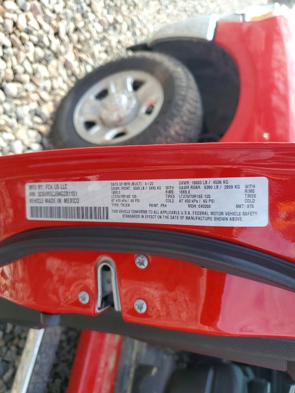 Продаж на аукціоні авто 2022 Ram 2500, vin: 3C6UR5CJ5NG281151, номер лоту: 79973925