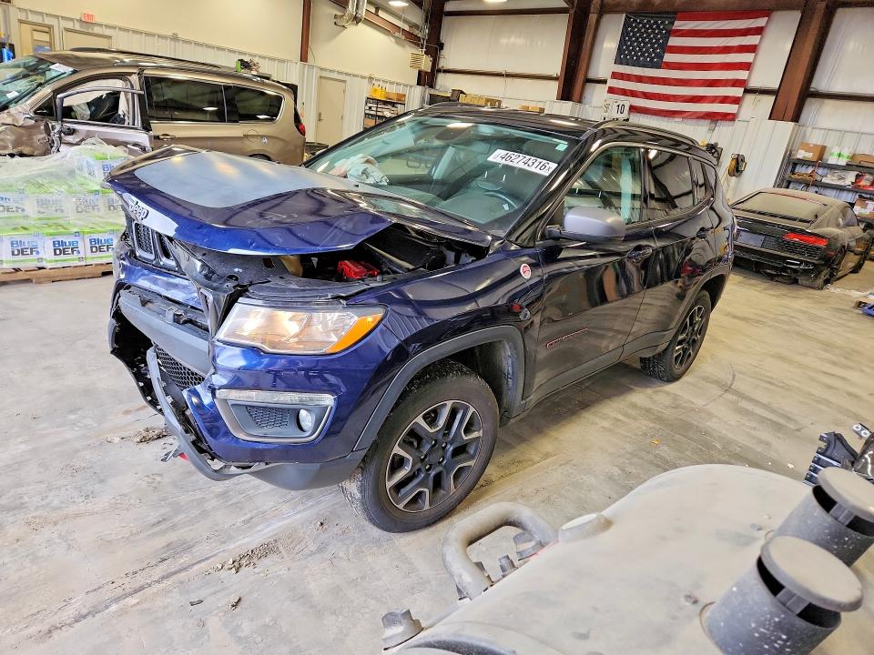 Auction sale of the 2019 Jeep Compass, vin: 3C4NJDDB6KT733245, lot number: 46274316