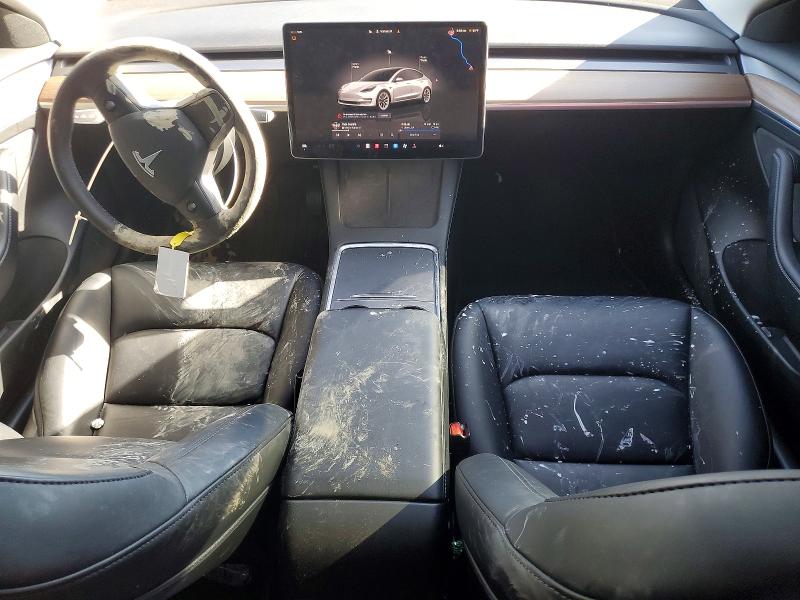 77534855 :رقم المزاد ، 5YJ3E1EB2NF244921 vin ، 2022 Tesla Model 3 مزاد بيع