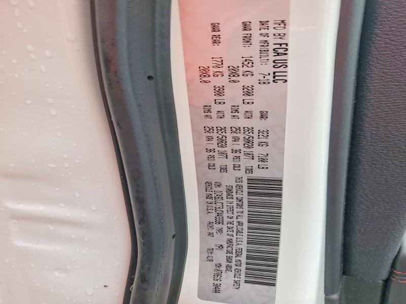 Продажа на аукционе авто 2018 Dodge Durango, vin: 1C4SDJCT9JC443336, номер лота: 45957656