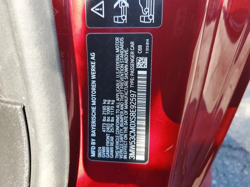 Aukcja sprzedaży 2025 Bmw M240xi, vin: 3MW53CM0XS8E92597, numer aukcji: 47170396