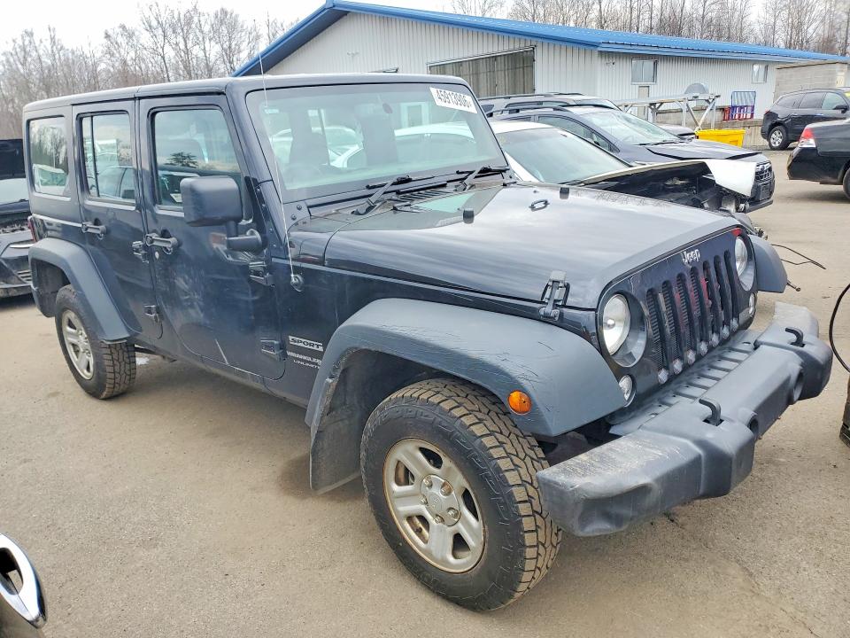 Продаж на аукціоні авто 2018 Jeep Wrangler Unlimited, vin: 1C4BJWKG5JL892894, номер лоту: 45913906