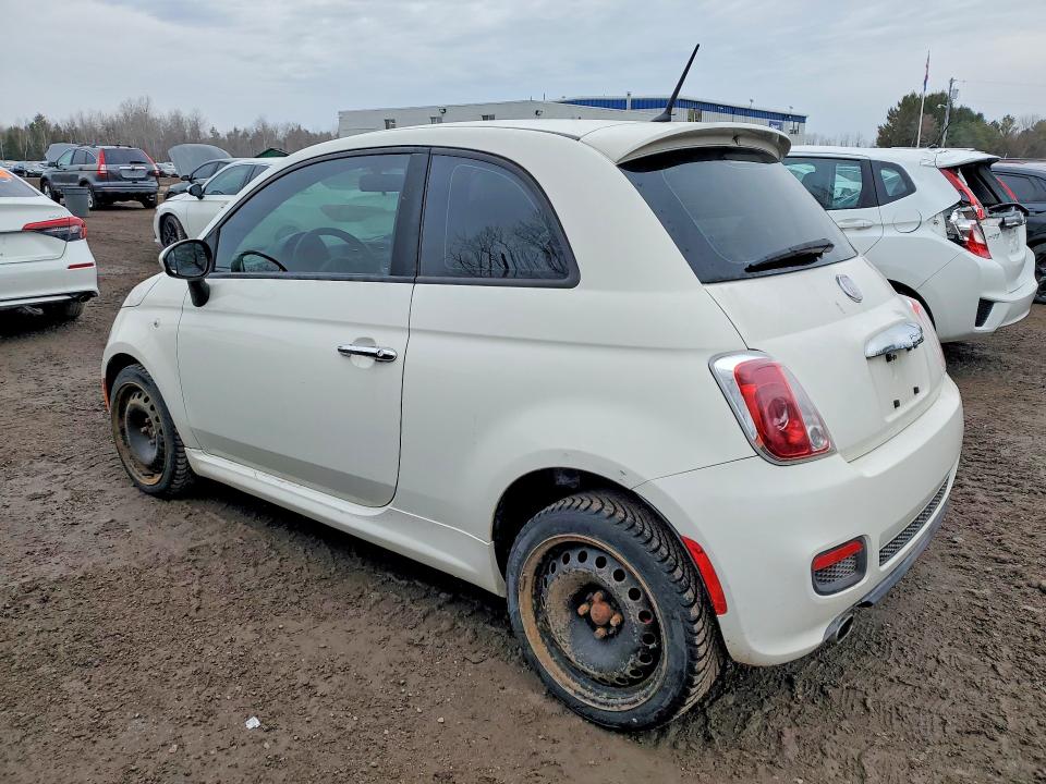 46632346 :رقم المزاد ، 3C3CFFBR4CT237614 vin ، 2012 Fiat 500 مزاد بيع