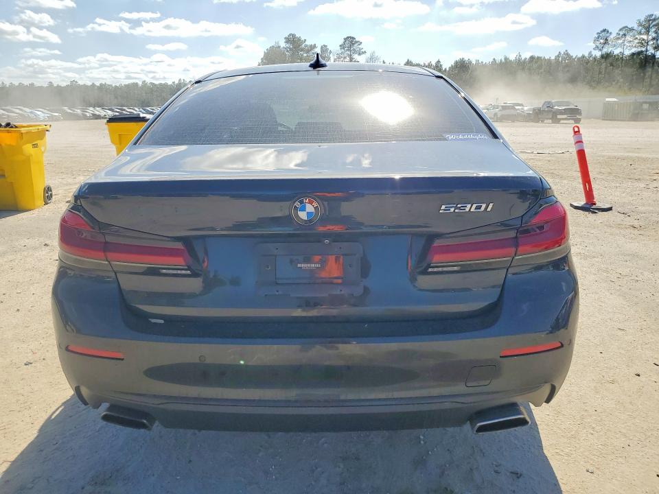 2021 Bmw 530 მანქანა იყიდება აუქციონზე, vin: WBA53BH05MWX00934, აუქციონის ნომერი: 79688185