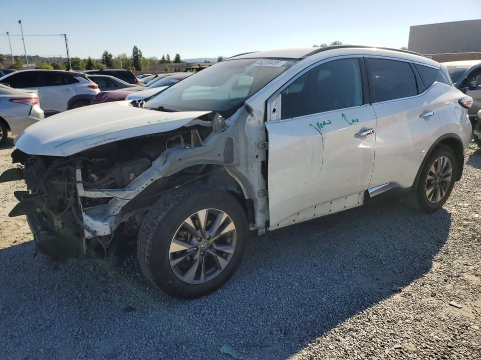 2016 Nissan Murano მანქანა იყიდება აუქციონზე, vin: 5N1AZ2MG7GN109299, აუქციონის ნომერი: 46239486