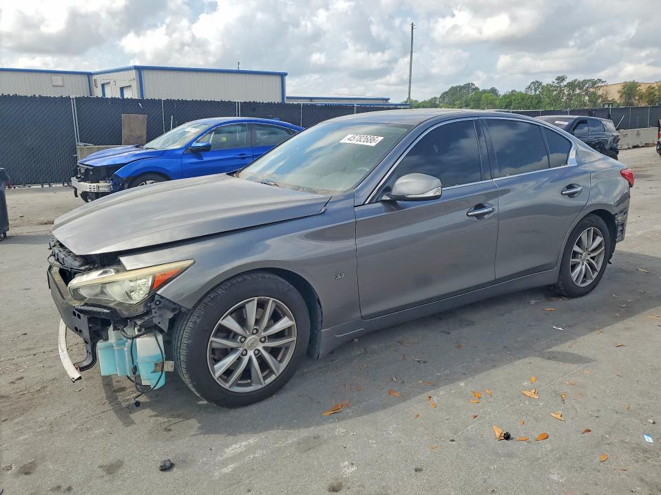 45782686 :رقم المزاد ، JN1BV7AP9FM333803 vin ، 2015 Infiniti Q50 مزاد بيع