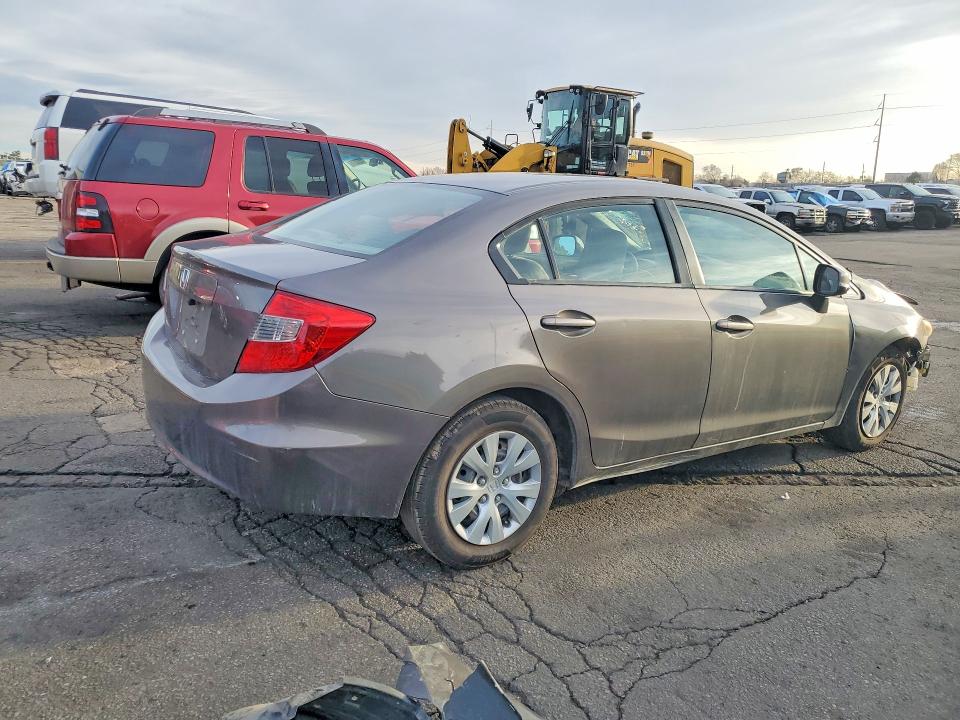 Продаж на аукціоні авто 2012 Honda Civic, vin: 19XFB2F57CE107710, номер лоту: 45675056
