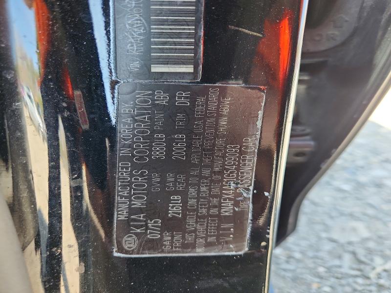 Aukcja sprzedaży 2016 Kia Forte, vin: KNAFX4A61G5499093, numer aukcji: 47860576
