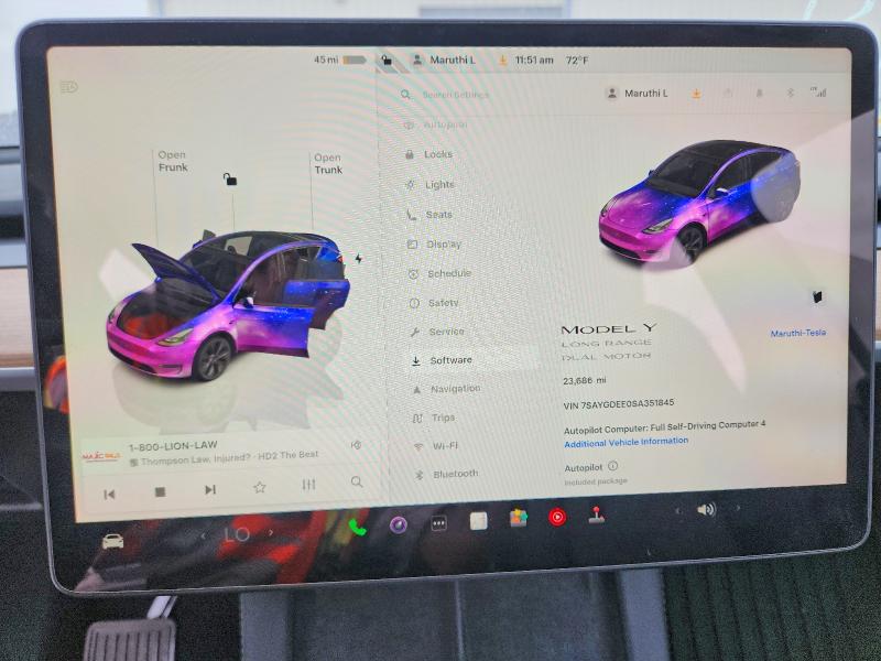 Продаж на аукціоні авто 2025 Tesla Model Y, vin: 7SAYGDEE0SA351845, номер лоту: 47640746