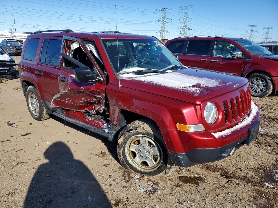 46461956 :رقم المزاد ، 1C4NJPBA6GD748336 vin ، 2016 Jeep Patriot مزاد بيع