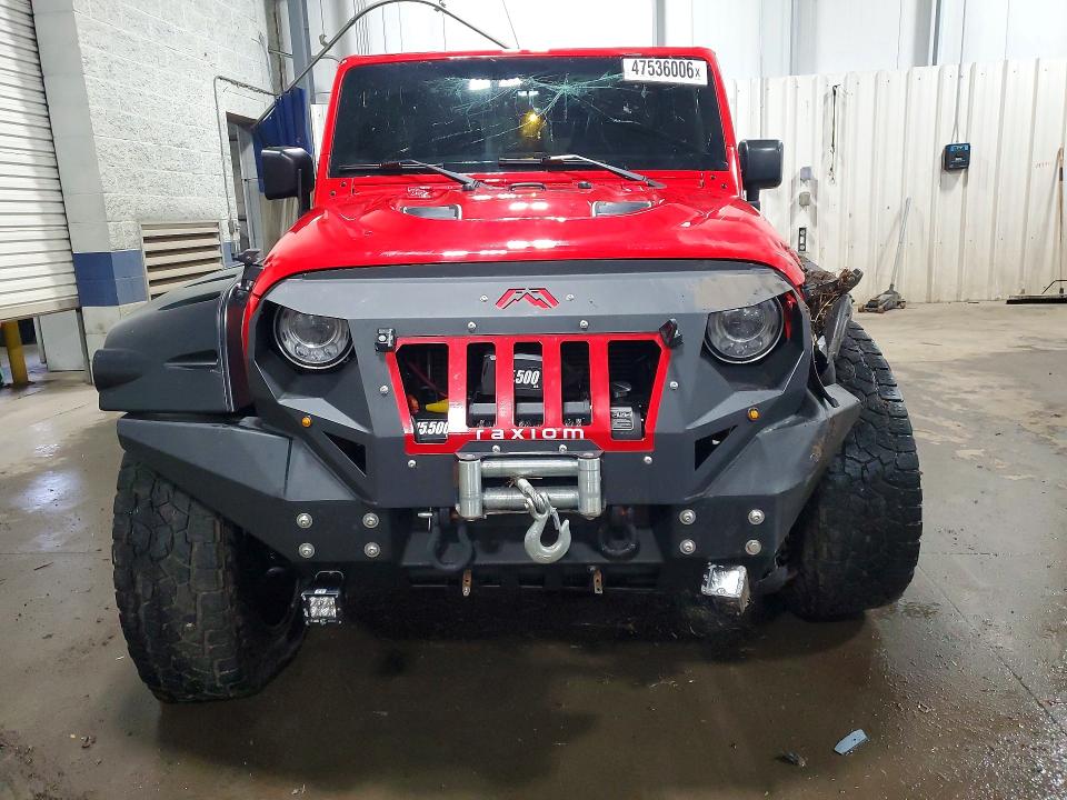 47536006 :رقم المزاد ، 1C4BJWFG5HL578814 vin ، 2017 Jeep Wrangler Unlimited مزاد بيع