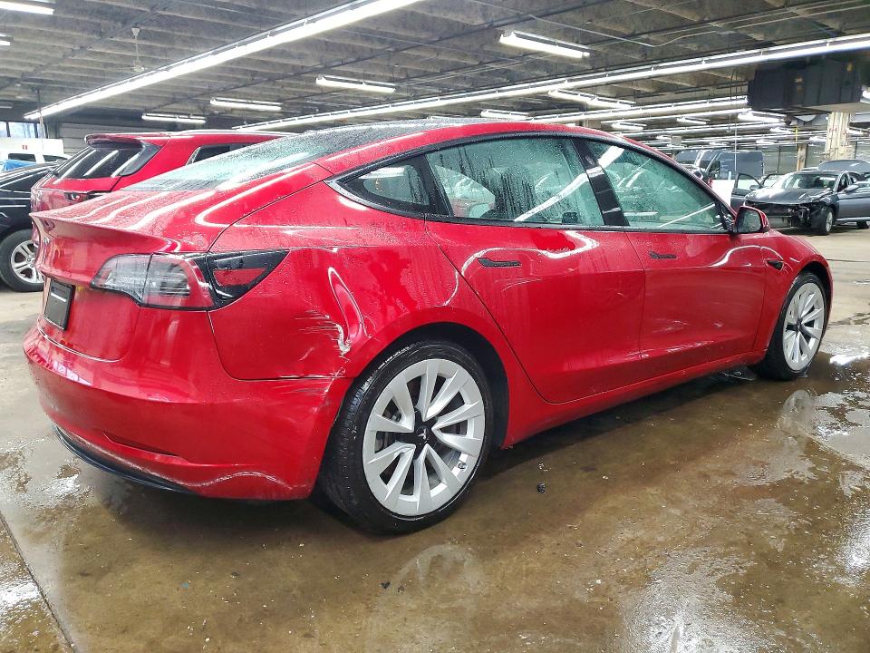 Продажа на аукционе авто 2022 Tesla Model 3, vin: 5YJ3E1EA7NF187770, номер лота: 79978295