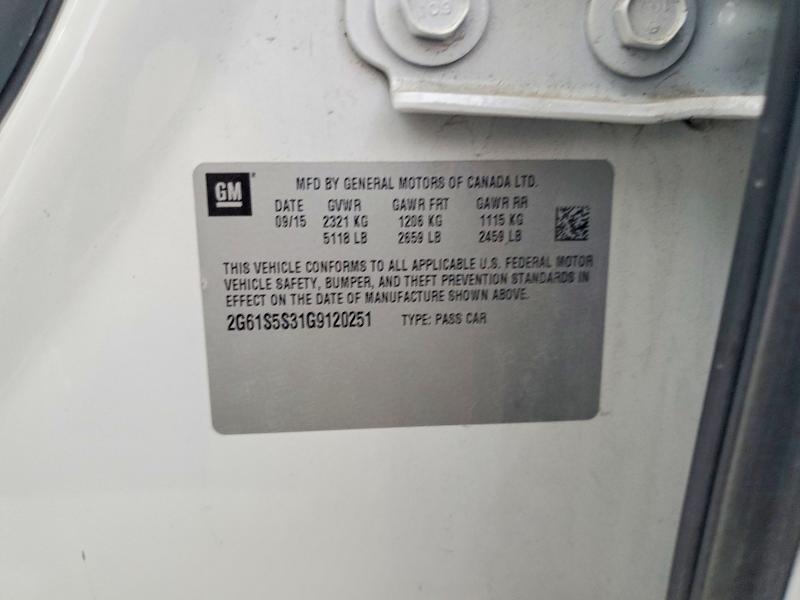 Продаж на аукціоні авто 2016 Cadillac Xts, vin: 2G61S5S31G9120251, номер лоту: 41723456