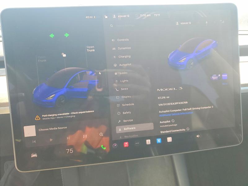 Продажа на аукционе авто 2023 Tesla Model 3, vin: 5YJ3E1EA3PF435709, номер лота: 46872716