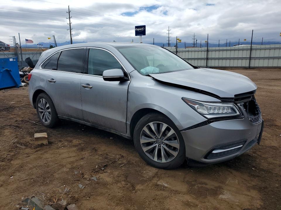 Продаж на аукціоні авто 2016 Acura Mdx, vin: 5FRYD4H41GB059557, номер лоту: 48087506