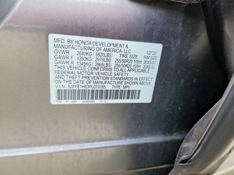 Продажа на аукционе авто 2023 Acura Mdx, vin: 5J8YE1H83PL019785, номер лота: 46183046