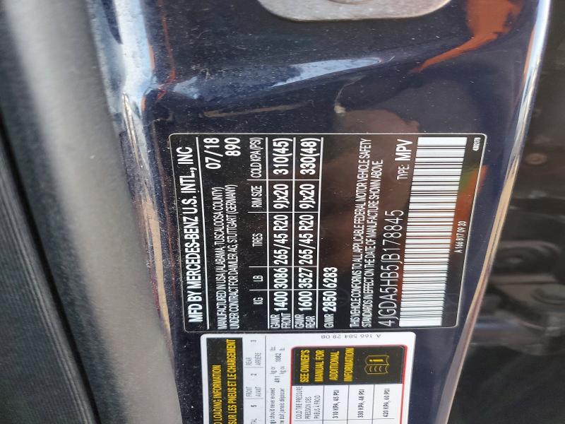 Auction sale of the 2018 Mercedes-benz Gle, vin: 4JGDA5HB5JB178845, lot number: 73162565