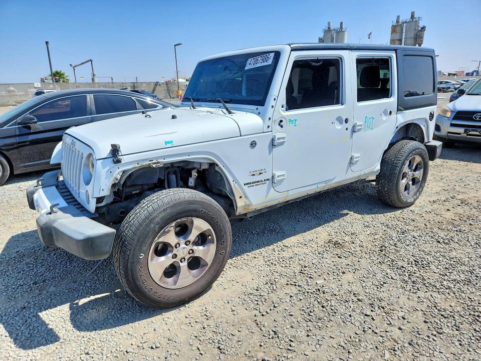 Aukcja sprzedaży 2016 Jeep Wrangler Unlimited, vin: 1C4BJWEG0GL144865, numer aukcji: 47067986