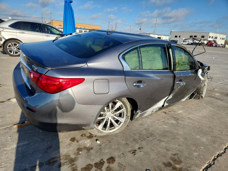 46272556 :رقم المزاد ، JN1BV7AP0EM693444 vin ، 2014 Infiniti Q50 مزاد بيع