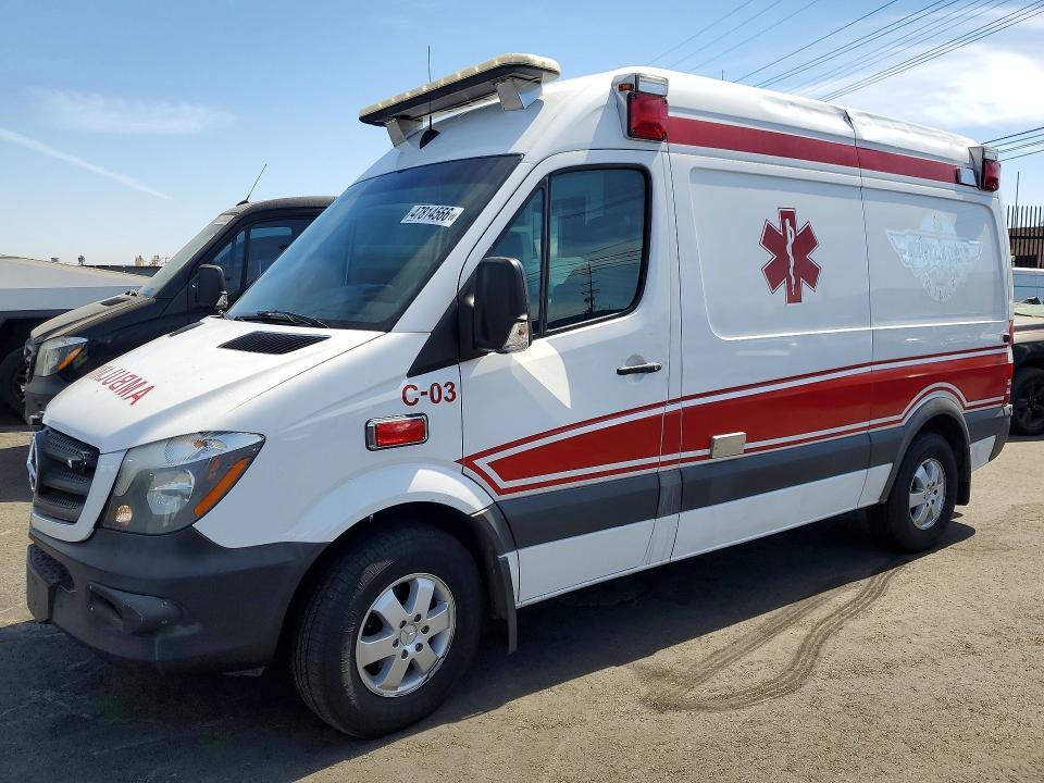 Auction sale of the 2017 Mercedes-benz Sprinter, vin: WDAPE7CD4HP390629, lot number: 47814566