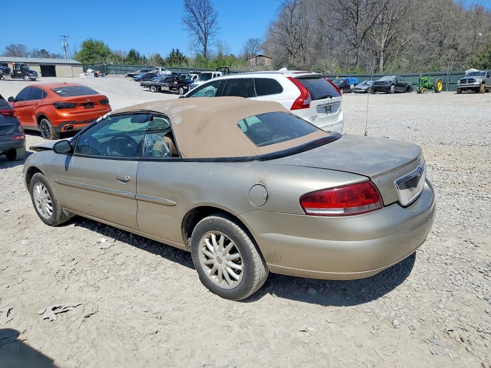 2002 Chrysler Sebring მანქანა იყიდება აუქციონზე, vin: 1C3EL55R22N305415, აუქციონის ნომერი: 47380246