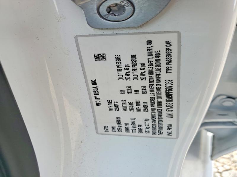 Продаж на аукціоні авто 2023 Tesla Model 3, vin: 5YJ3E1EA9PF607032, номер лоту: 42007096