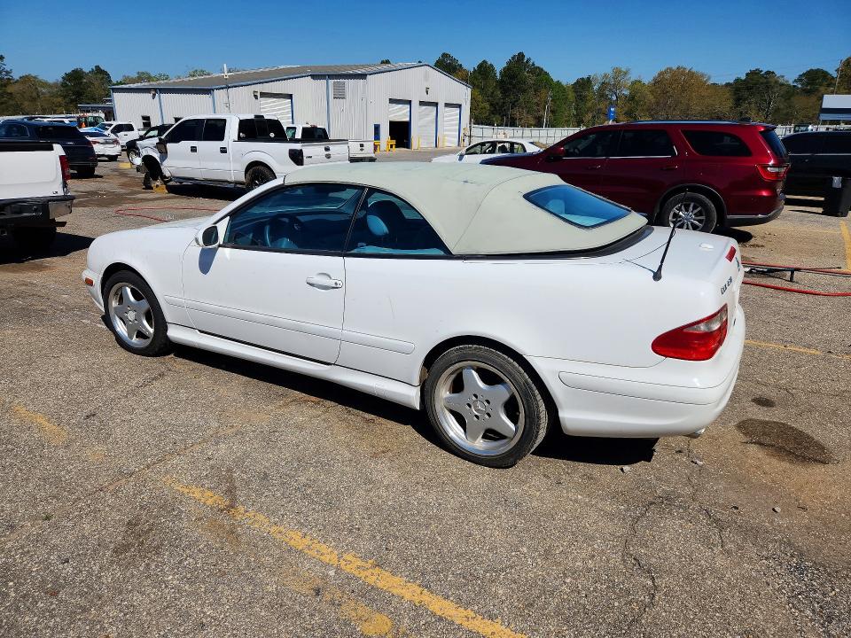 47038366 :رقم المزاد ، WDBLK70G71T076665 vin ، 2001 Mercedes-benz Clk مزاد بيع