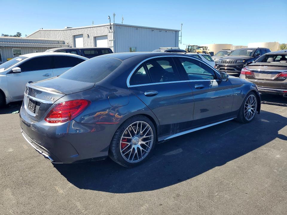 45888476 :رقم المزاد ، 55SWF8HB6GU112342 vin ، 2016 Mercedes-benz C مزاد بيع