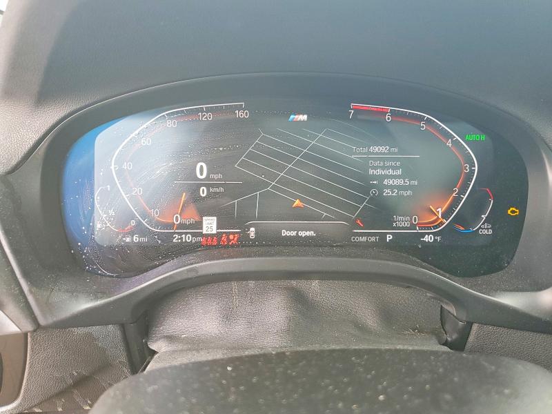 47060186 :رقم المزاد ، 5UX53DP07N9K55465 vin ، 2022 Bmw X3 مزاد بيع