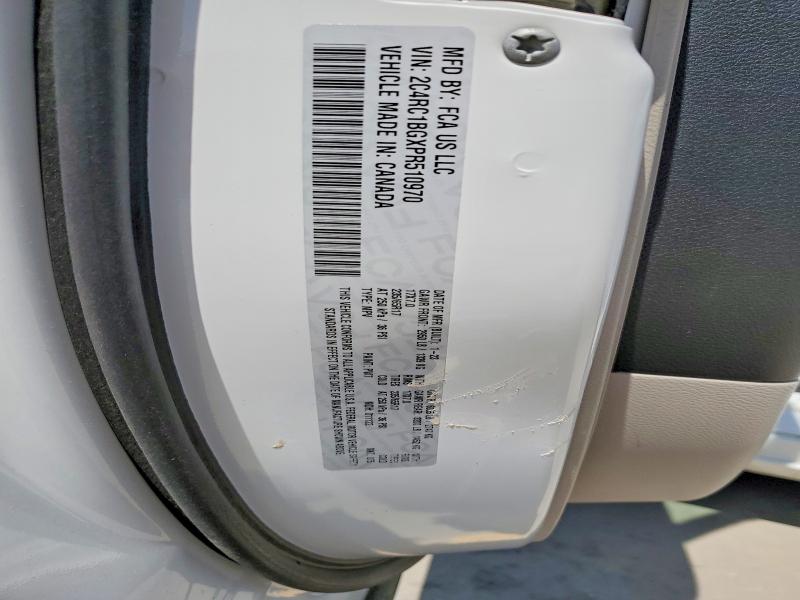 47255976 :رقم المزاد ، 2C4RC1BGXPR510970 vin ، 2023 Chrysler Pacifica مزاد بيع