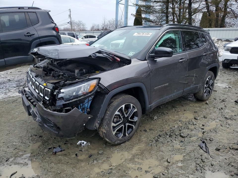 Aukcja sprzedaży 2022 Jeep Compass, vin: 3C4NJDCB0NT231305, numer aukcji: 79476155