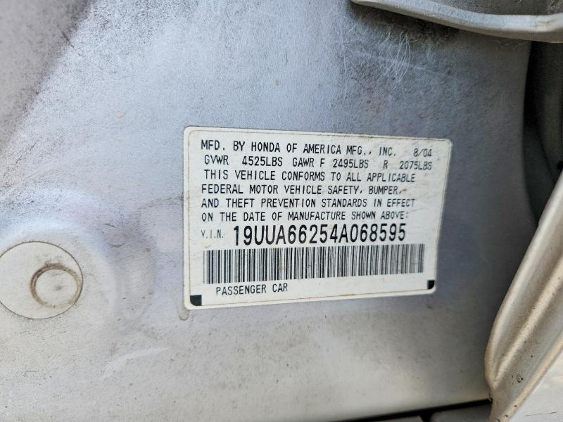 Aukcja sprzedaży 2004 Acura Tl, vin: 19UUA66254A068595, numer aukcji: 79467555