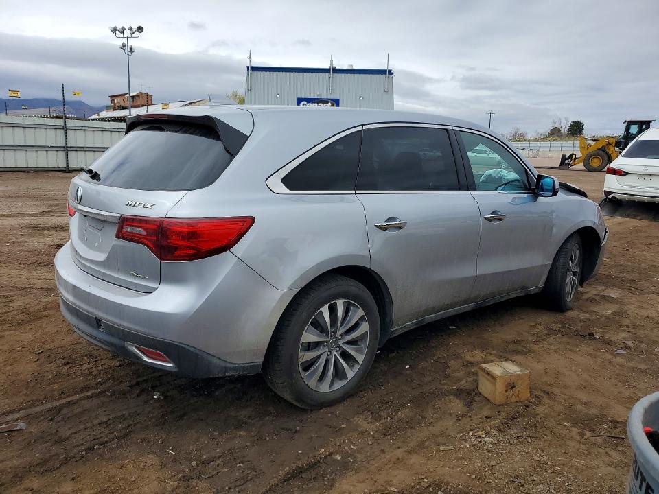 Продаж на аукціоні авто 2016 Acura Mdx, vin: 5FRYD4H41GB059557, номер лоту: 48087506