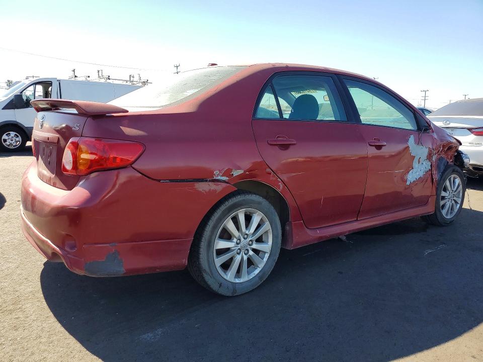 2009 Toyota Corolla მანქანა იყიდება აუქციონზე, vin: 2T1BU40E69C160659, აუქციონის ნომერი: 79418265