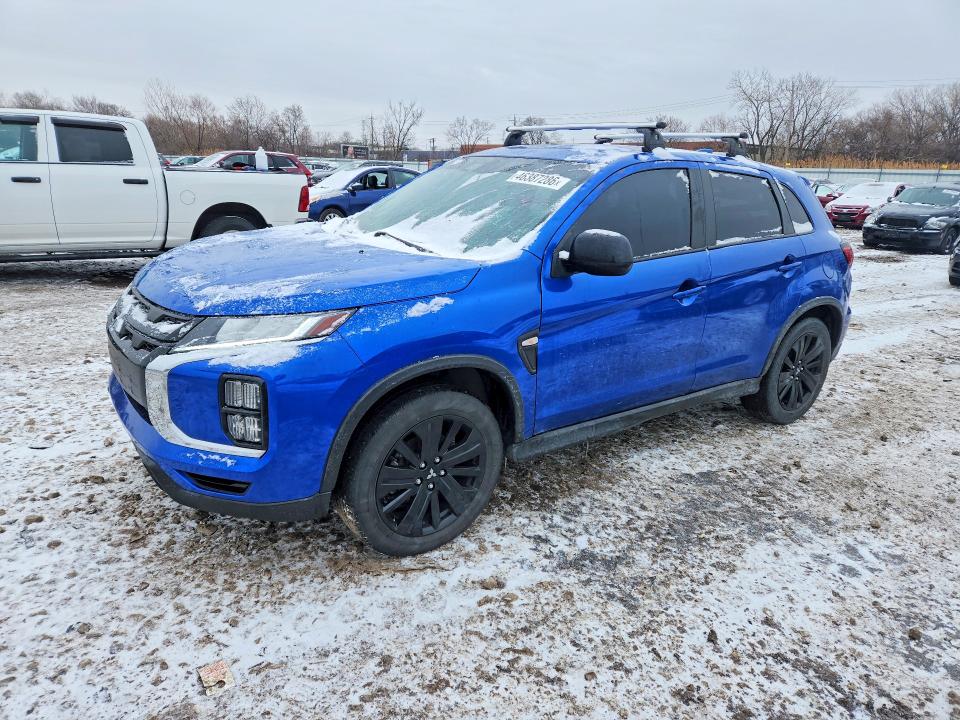 2022 Mitsubishi Outlander Sport მანქანა იყიდება აუქციონზე, vin: JA4APUAU8NU016689, აუქციონის ნომერი: 46387286