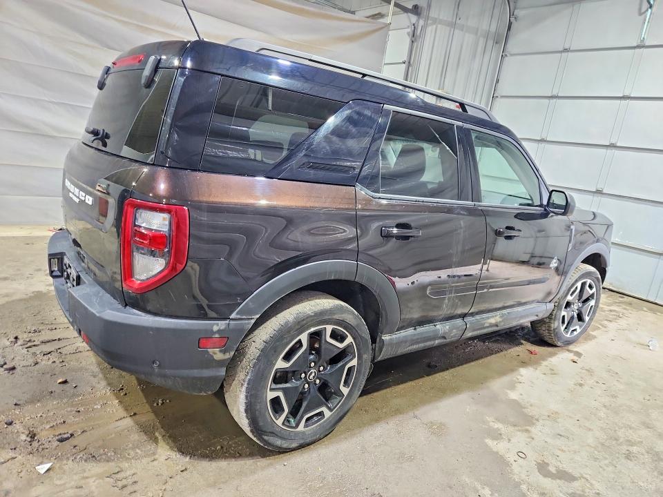 46061156 :رقم المزاد ، 3FMCR9C68MRB14613 vin ، 2021 Ford Bronco Sport مزاد بيع