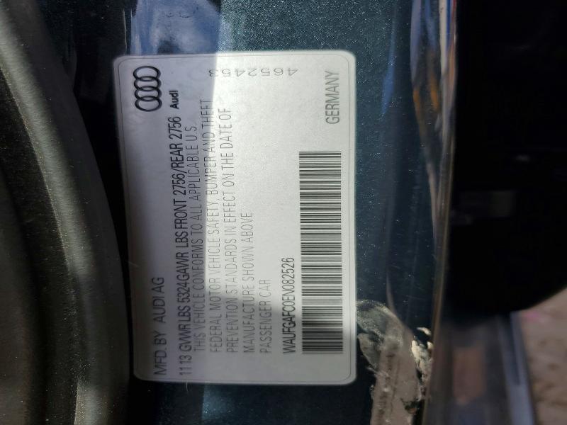 Продажа на аукционе авто 2014 Audi A6, vin: WAUFGAFC0EN082526, номер лота: 79513665