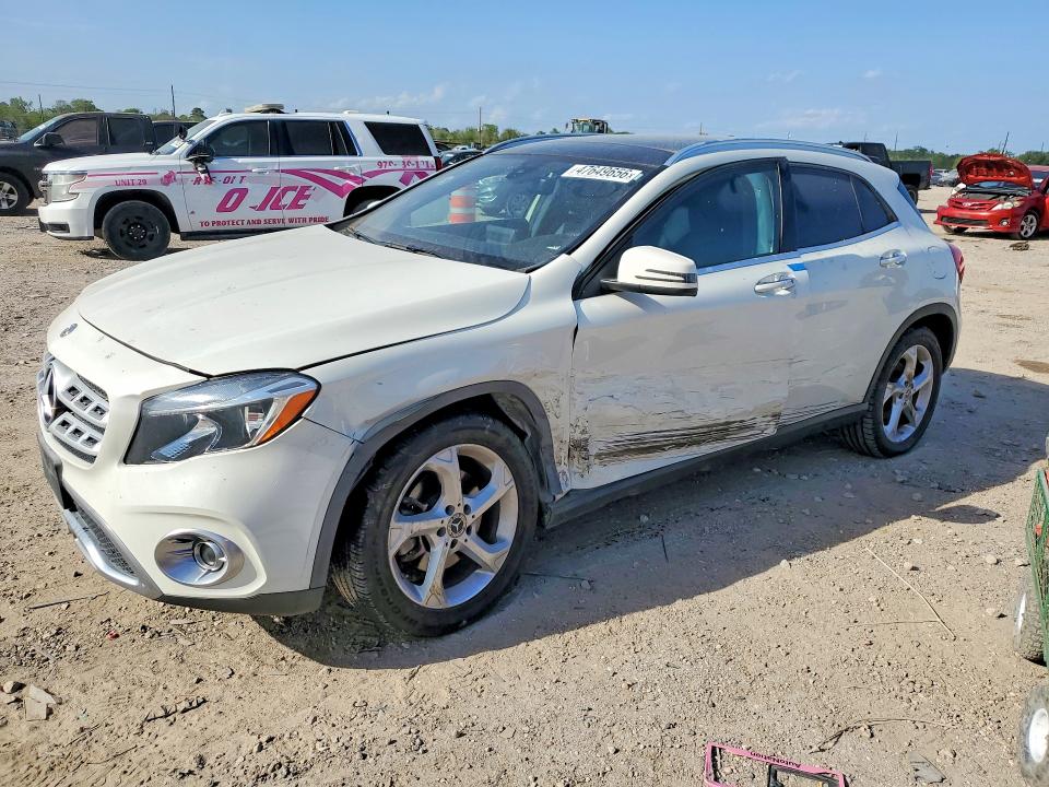 2018 Mercedes-benz Gla მანქანა იყიდება აუქციონზე, vin: WDCTG4GB2JJ409579, აუქციონის ნომერი: 47649656