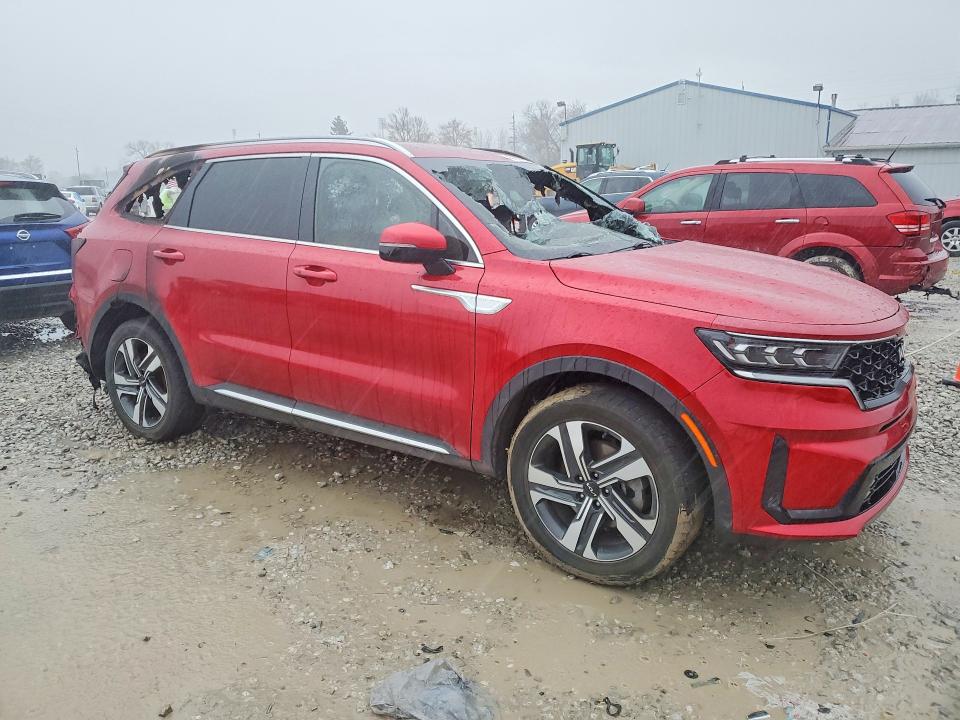 45931456 :رقم المزاد ، KNDRJDLH4N5064307 vin ، 2022 Kia Sorento Plug-in Hybrid مزاد بيع