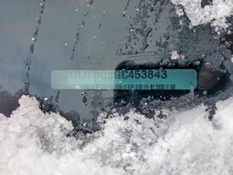 Продаж на аукціоні авто 2016 Jeep Grand Cherokee, vin: 1C4RJFBG8GC453843, номер лоту: 46010786