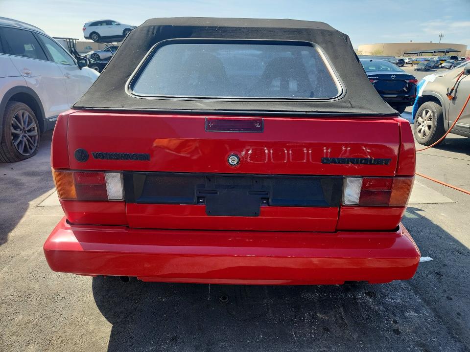 1986 Volkswagen Cabriolet მანქანა იყიდება აუქციონზე, vin: WVWCA0159GK024266, აუქციონის ნომერი: 46231926