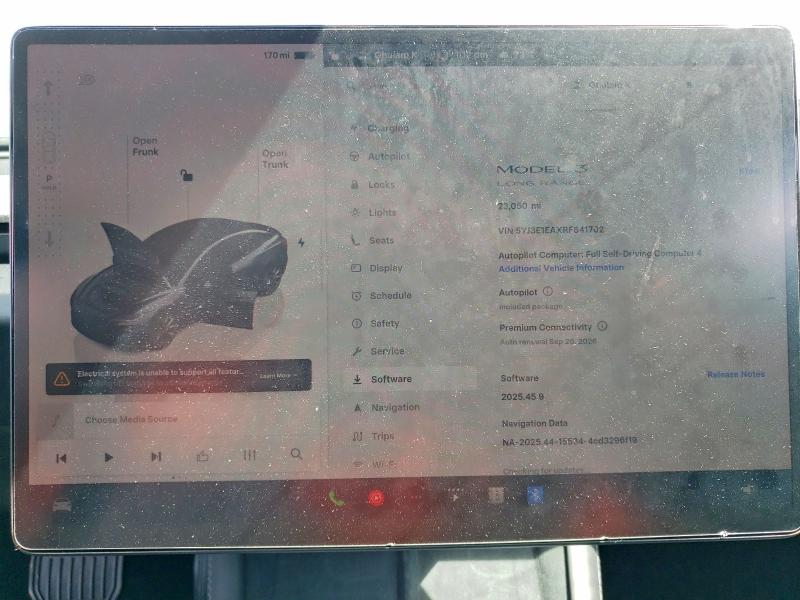 Продажа на аукционе авто 2024 Tesla Model 3, vin: 5YJ3E1EAXRF841702, номер лота: 78176875
