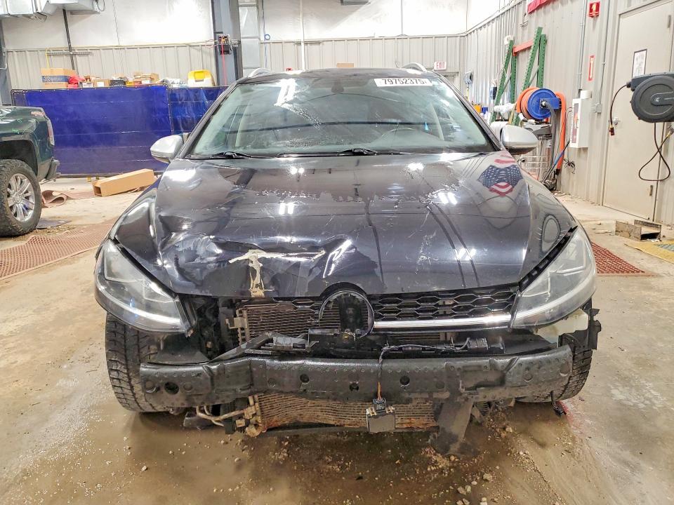 79752375 :رقم المزاد ، 3VWH17AU6JM757166 vin ، 2018 Volkswagen Golf Alltrack مزاد بيع